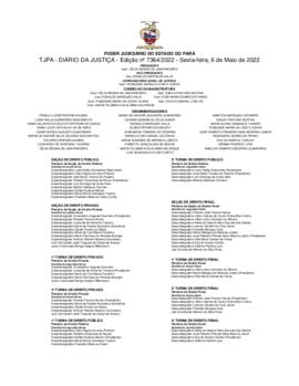 TJPA - Diário da Justiça - Edição nº 7364-2022