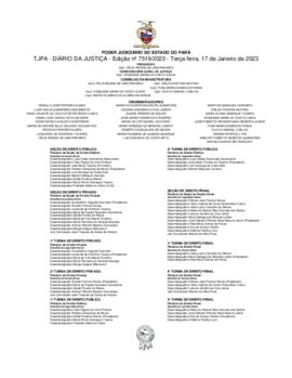 TJPA - Diário da Justiça - Edição nº 7519-2023