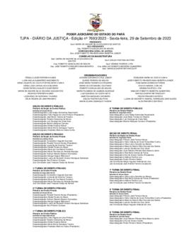 TJPA - Diário da Justiça - Edição nº 7693-2023