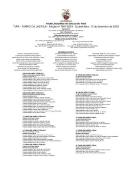 TJPA - Diário da Justiça - Edição nº 7681-2023