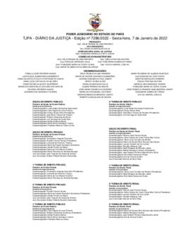 TJPA - Diário da Justiça - Edição nº 7286-2022