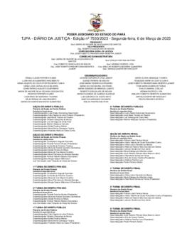 TJPA - Diário da Justiça - Edição nº 7550-2023