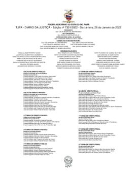 TJPA - Diário da Justiça - Edição nº 7301-2022