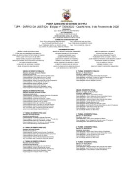 TJPA - Diário da Justiça - Edição nº 7309-2022